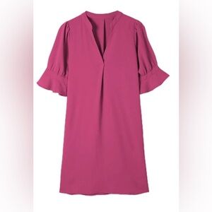 Naked Zebra Hot Pink Mini Dress